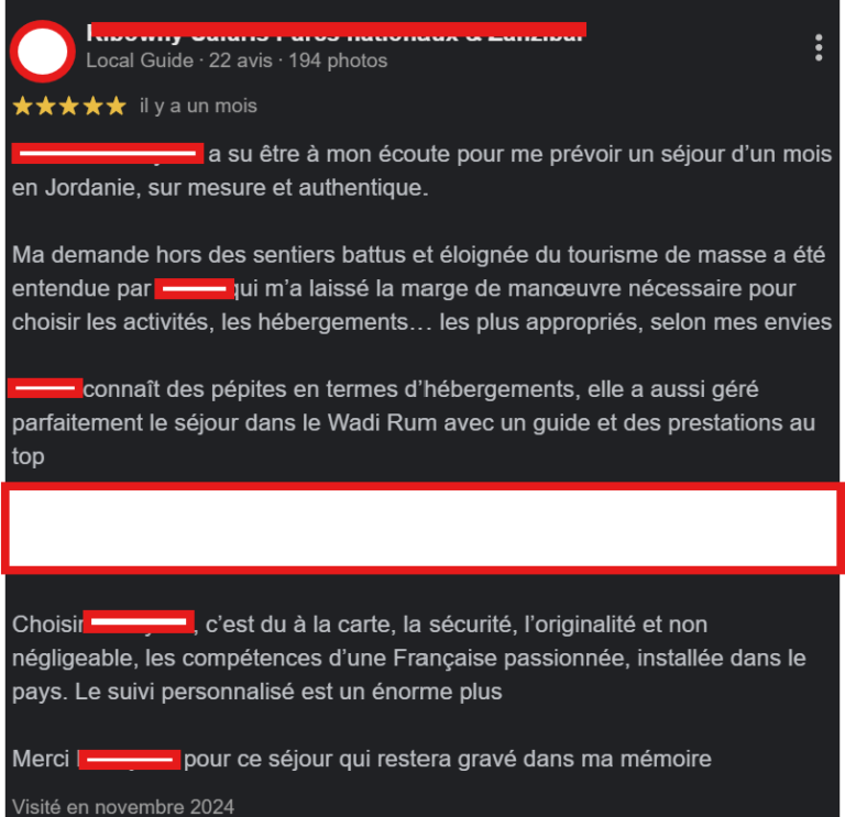 avis TP E s c